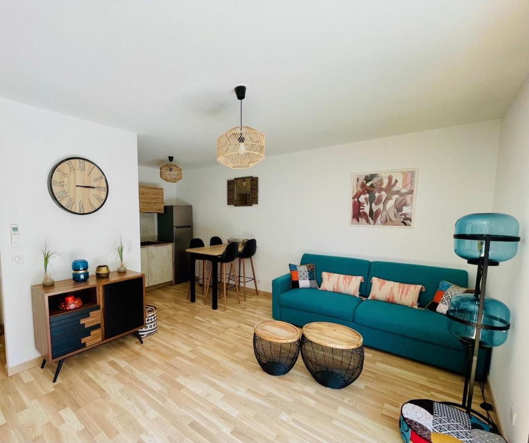 Ajaccio T2 Grand Standing Neuf - Centre Ville Et Plages - 4 Personnes - Parking Prive Exteriör bild